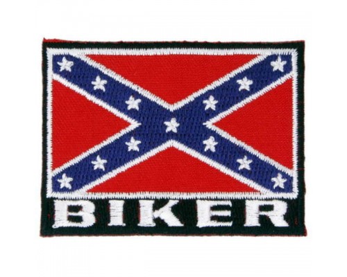 Нашивка Флаг Конфедерации Biker tv1