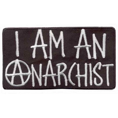 Термонашивка  I Am An Anarchist v1