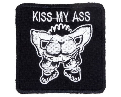 Нашивка Kiss My Ass v1