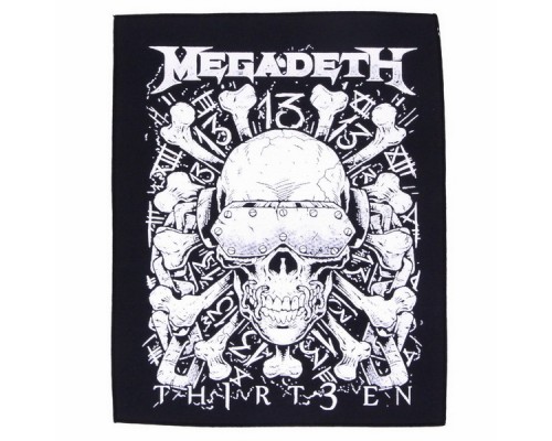 Нашивка Megadeth n2