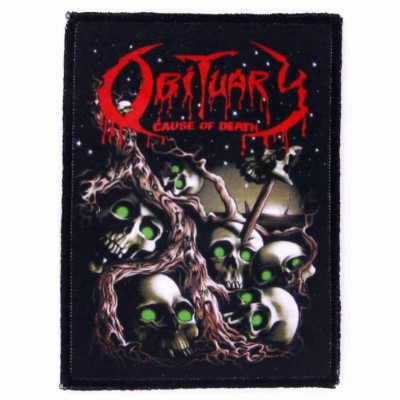 Нашивка Obituary n1