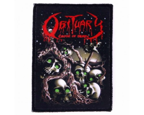 Нашивка Obituary n1