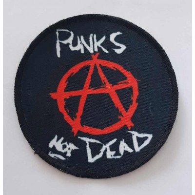 Нашивка Punks not dead 13