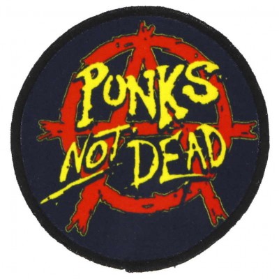 Нашивка Punks not dead 12