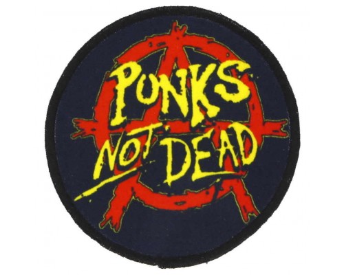Нашивка Punks not dead 12