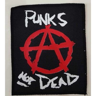 Нашивка Punks not dead ns4