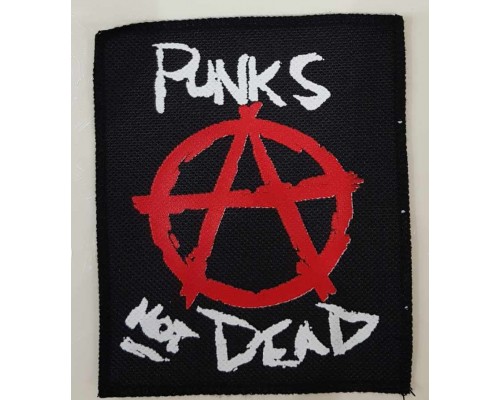 Нашивка Punks not dead 1