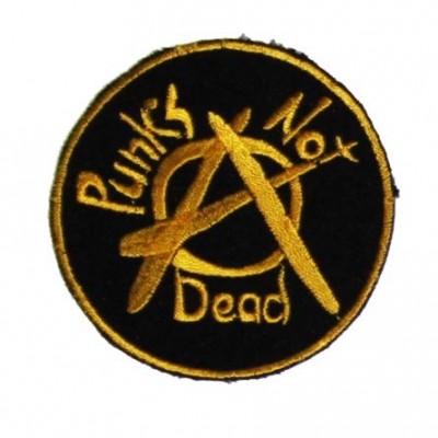 Нашивка Punks not dead v4