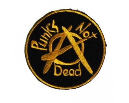 Нашивка Punks not dead v4