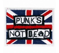 Нашивка Punks not dead v7