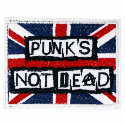 Нашивка Punks not dead v7