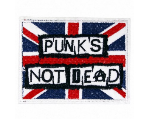 Нашивка Punks not dead v7