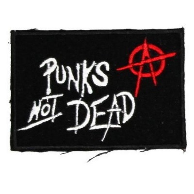 Нашивка Punks not dead v2