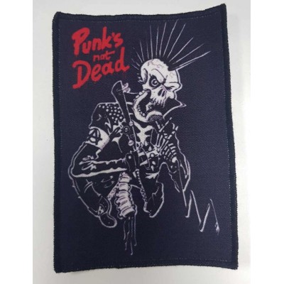 Нашивка Punks not dead 8