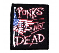Нашивка Punks not dead ns 3