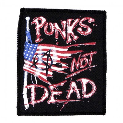 Нашивка Punks not dead ns 3