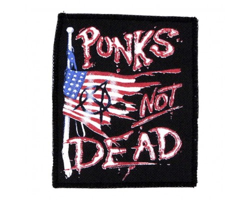 Нашивка Punks not dead 1