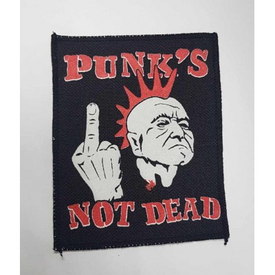 Нашивка Punks not Dead 10