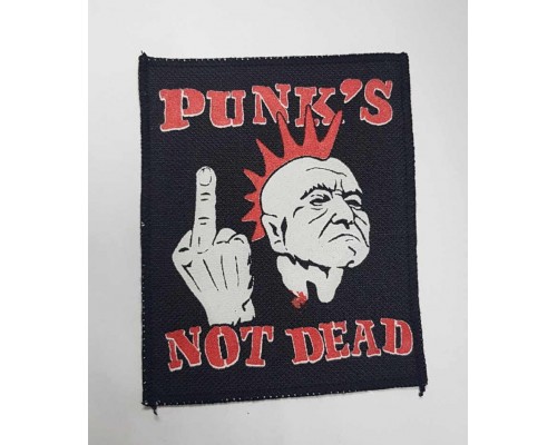 Нашивка Punks not Dead 10