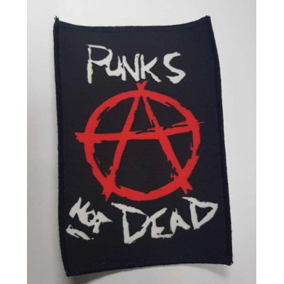 Нашивка Punks not Dead 9