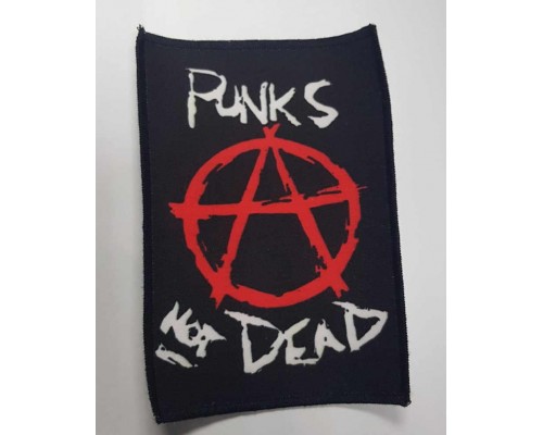 Нашивка Punks not Dead 9