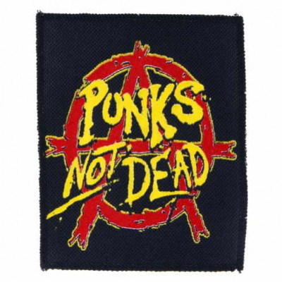 Нашивка Punks not dead ns1