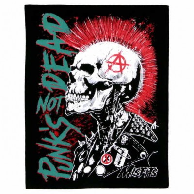 Нашивка Punks not dead 4
