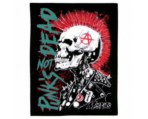 Нашивка Punks not dead 4