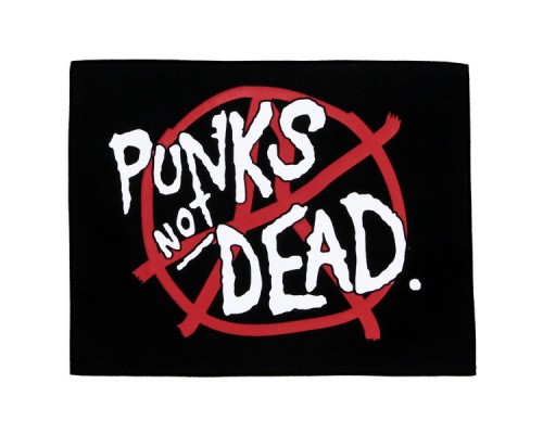 Нашивка Punks not dead 5