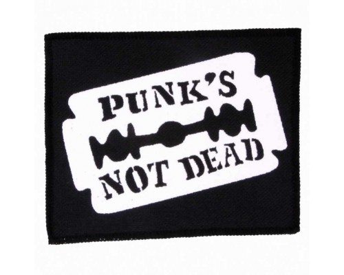 Нашивка Punks not dead 6