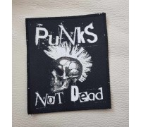 Нашивка Punks not dead 7