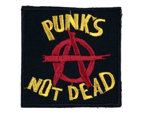 Нашивка Punks not dead v3