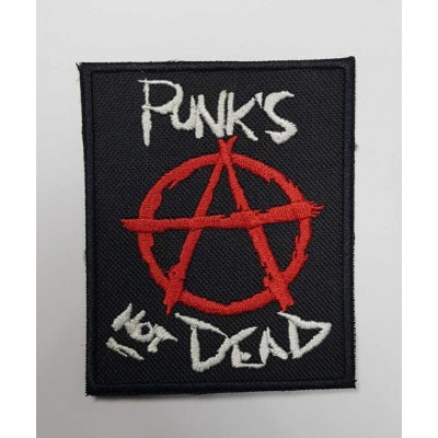 Нашивка Punks not dead v5