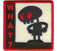 Нашивка What? v1