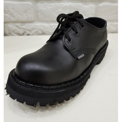Полуботинки  Ranger 3 кольца " black Hard"