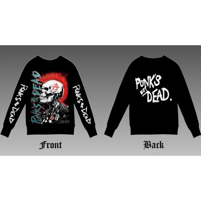 Свитшот Punks not dead sv1